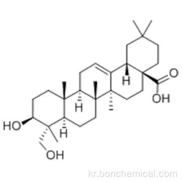 Olean-12-en-28-oicacid, 3,23-dihydroxy-, (57365351, 57187149,3b, 4a)-CAS 465-99-6